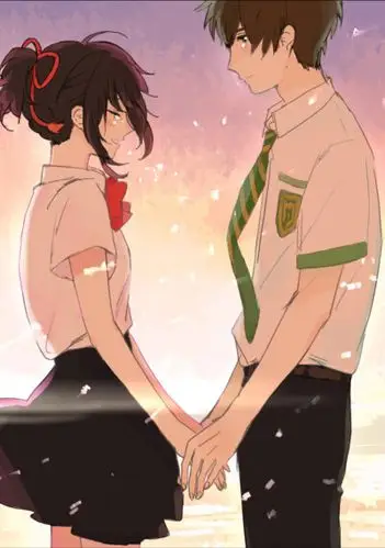 动漫*你的名字*手机壁纸*电脑桌面*头像*相遇*红绳*羁绊*景色*新海诚