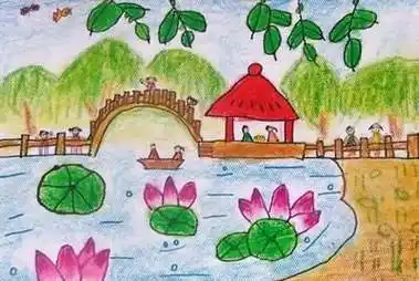 公园简笔画 公园简笔画儿童画