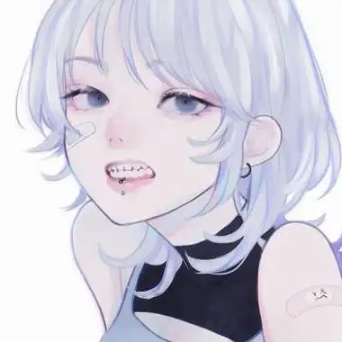 高冷酷酷的动漫女生头像图片