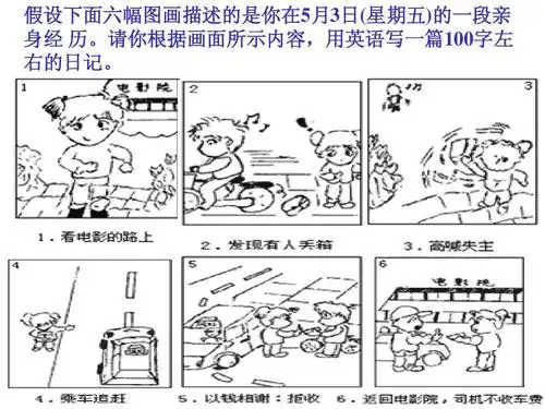 免费文档 所有分类 高中教育 英语 高一英语 高考英语看图作文ppt