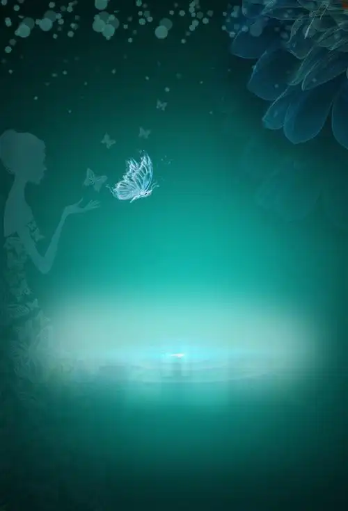 品牌护肤品psd海报背景素材