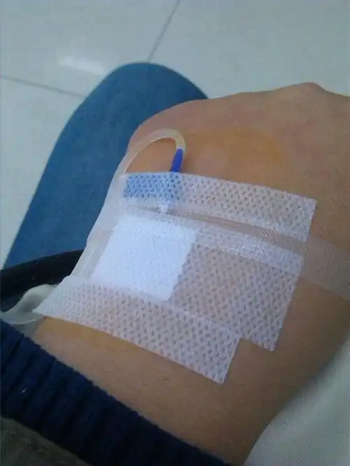 谁能给我一张打点滴的照片