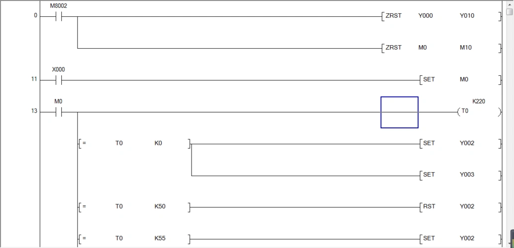 用三菱plc 怎么编程这个红绿灯电路?