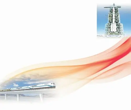 红 柳摄(人民视觉)   下图:2006年7月1日,青藏铁路全线通车