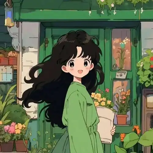 #春天氛围感动漫头像#