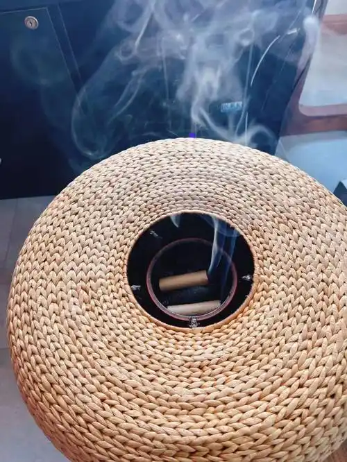 【艾灸蒲团】操作简单,自己在家也能做艾灸!_qushi_朋友_坐垫