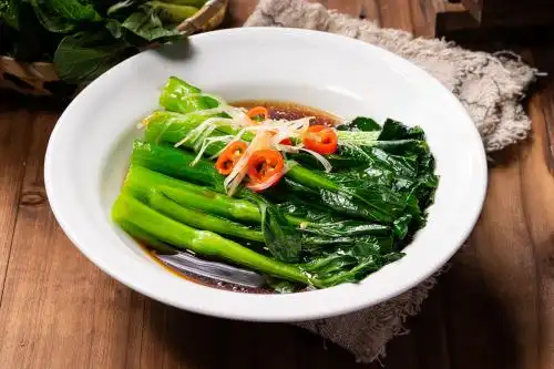 上汤白灼青菜菜心 青菜