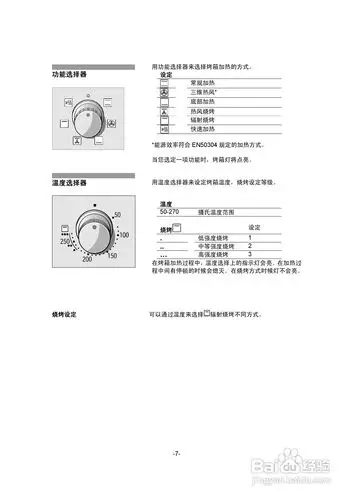 西门子hb230510w烤箱使用说明书:[1]