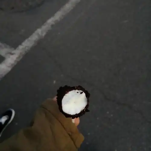 咬了一口 和照片不一样