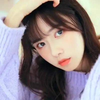 简单干净小清新头像女