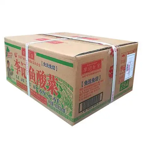 李记乐宝酸菜250g40袋免洗免切四川老坛酸菜鱼腌制