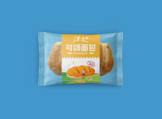 设计一款面包的包装(塑料包装)