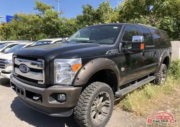 福特唯一柴油皮卡f250全国最后一台现车,动力强劲拖挂房车就选它