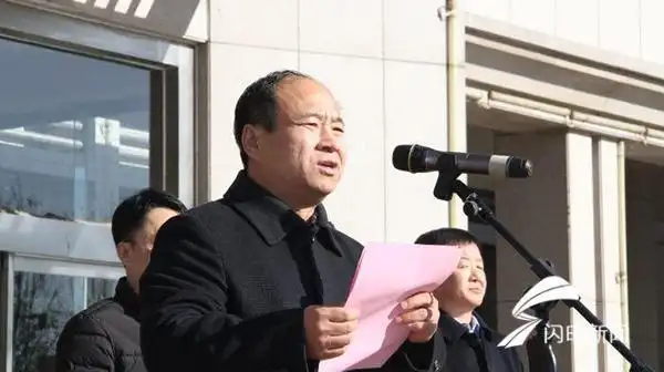 市委宣传部副部长李文豪致辞