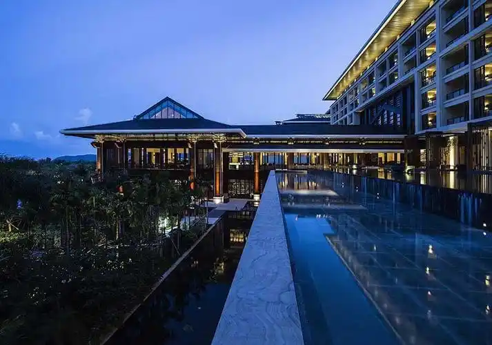 五星级新中式风格酒店照明设计方案公司