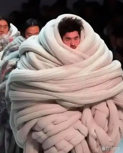 是不是穿搭越奇怪就越时尚啊?