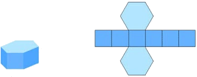 立体盒子展开图立体六边形展开图六棱柱的展开图六边形纸盒展开图