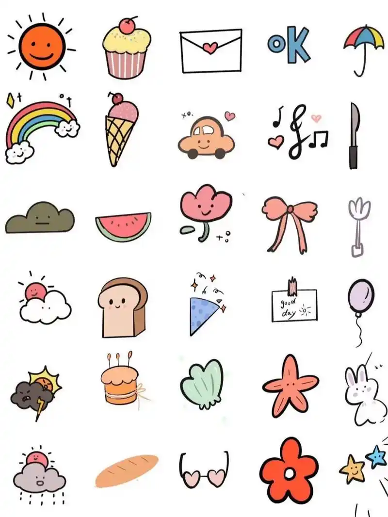 简笔画练习|物件 # 小小的日常