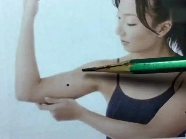 手臂内侧的痣属于单身痣一生感情问题比较波折容易出现变故