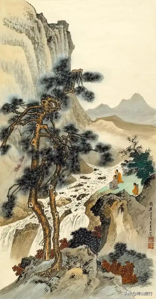 现代名家:刘广山水画欣赏