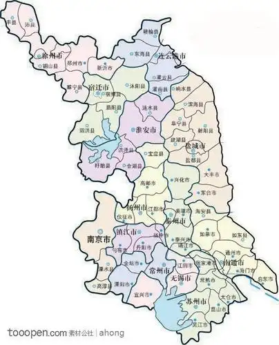 江苏省地图下载