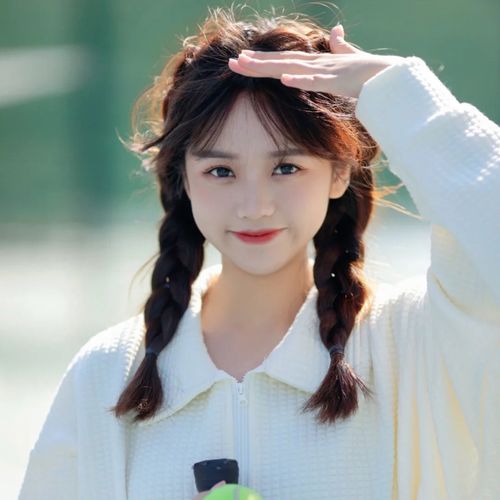 辫子假发女双马尾麻花辫网红新款可爱减龄空气刘海时尚透气全头套