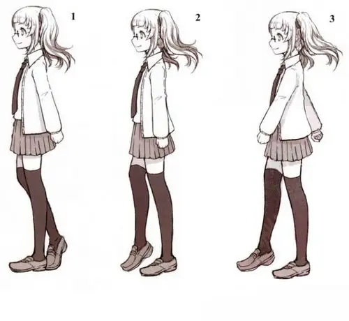 动漫人物的设定-向日葵少女(上)