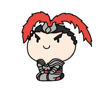 王者荣耀吕布卡通