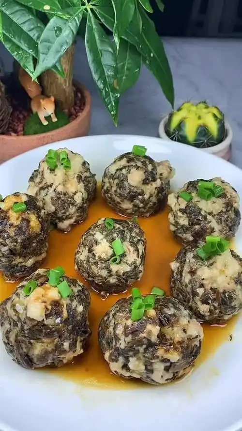 梅菜肉丸的做法,一口一个简直不要太过瘾了