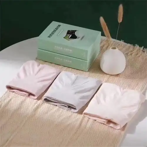 3条装天然活性泰国乳胶内裤女中腰大码莫代尔女士三角裤吸汗透气