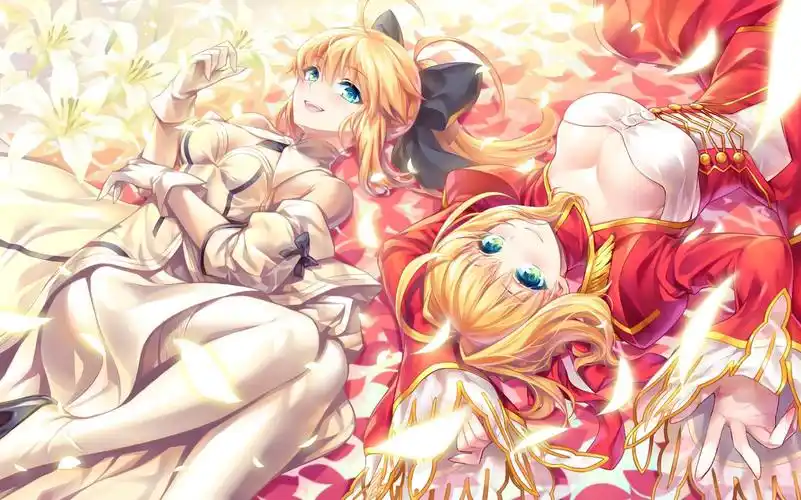 咸鱼up竟一发入魂抽到尼禄花嫁