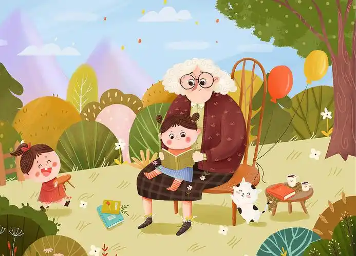 儿童绘本插画一组