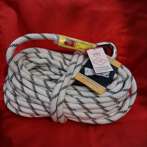 消防轻型安全绳保险钢丝绳应急火灾逃生3c认证通用型救援绳缓降器 助