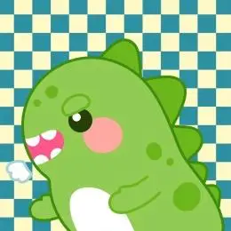 可爱小恐龙童趣插画