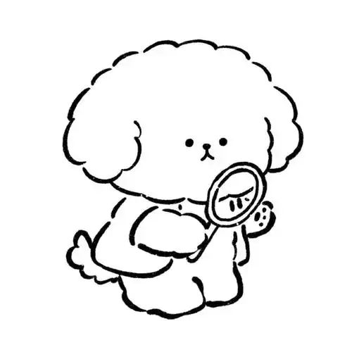 简笔画头像卡通可爱头像