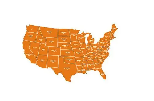 美国地图