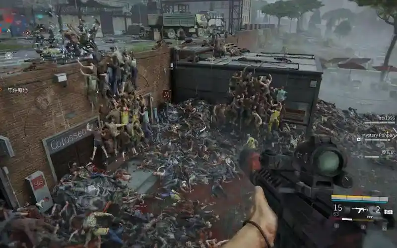 僵尸世界大战劫后余生又是一场视觉盛宴大地图多互动玩法第一人称