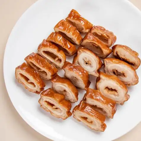 脆皮大肠200g  原味 炸大肠头 油炸香酥猪大肠 卤水肥肠熟食41