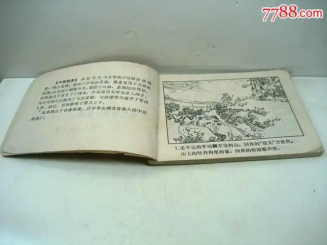 万泉收藏-《马五哥和尕豆妹》连环画/902