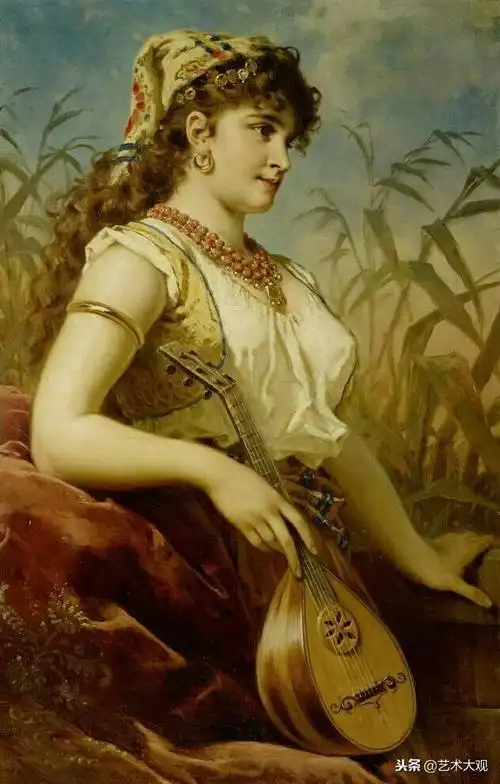 英国画家johnmalercollier新古典人物油画欣赏