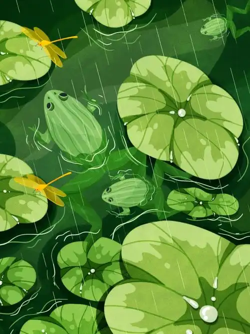 小清新肌理系列插画手绘板绘练习7