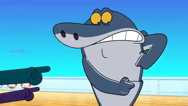 搞笑小动漫鲨鱼哥和美人鱼:鲨鱼哥重色轻友,有兄弟就不要玛丽娜了