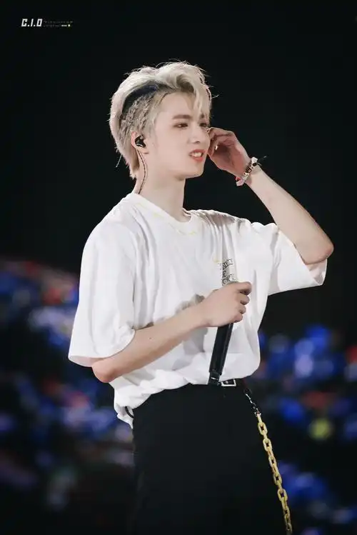 刘耀文演唱会银白发色饭拍##刘耀文理想之途演唱会##刘耀文endin栽