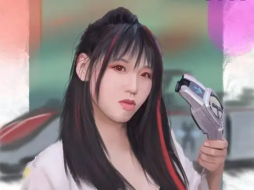 临摹arroll笼中之鸟