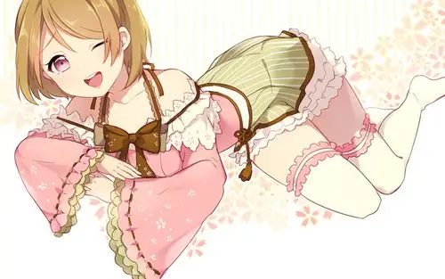 害羞的偶像lovelive小泉花阳电脑壁纸