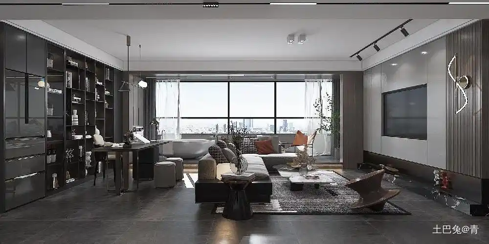 146平其他三居装修效果案例-意式极简——打造轻奢有度的质感生活装修