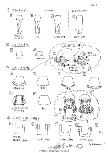 装可是很有讲究的哦~p站画师しずむ就分享了她独特的女仆装画法(id