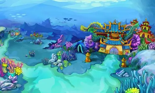 图片大全] 海底龙宫卡通图片