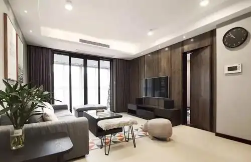 电视背景墙隐形门一个墙与门之间的秘密