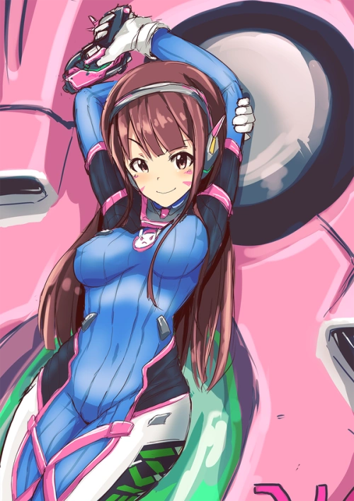 《守望先锋》d.va同人h图集